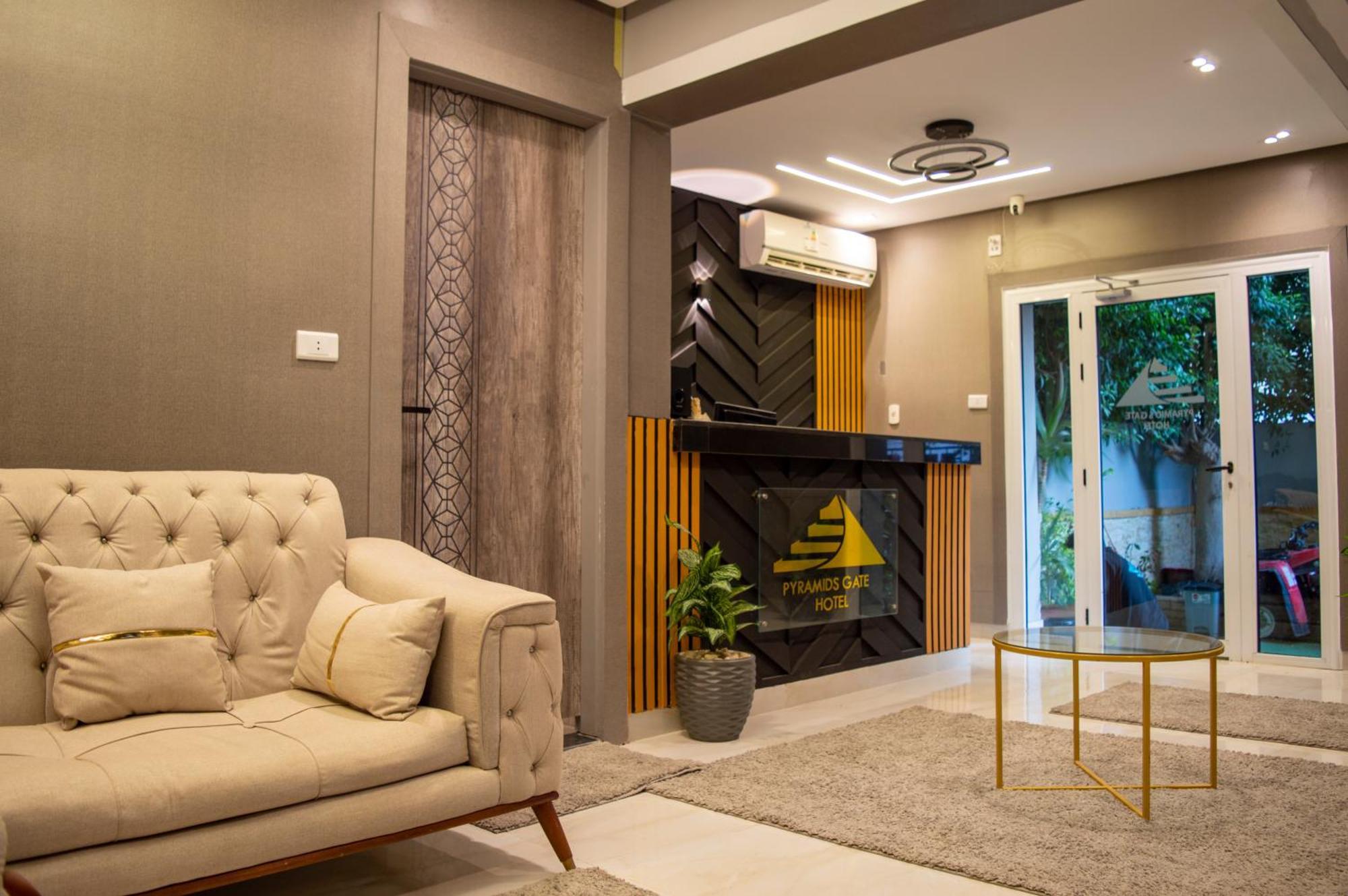 The Pyramids Gate Inn Kafret el-Gabal エクステリア 写真